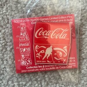 Coca-Cola Red Sochi Olympics Pin
